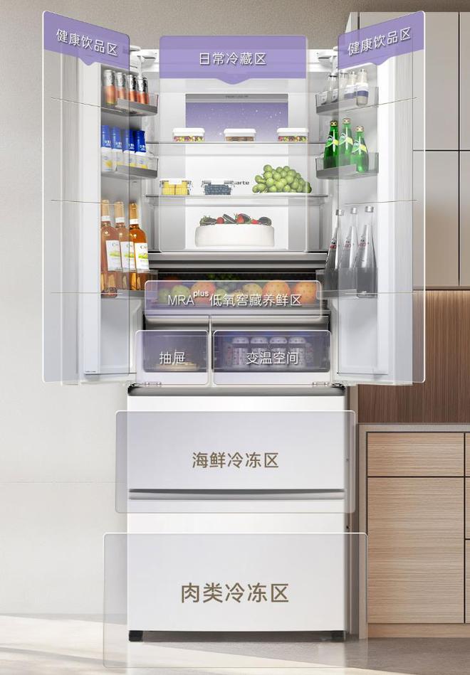 冰箱：性价比高卖得最好用户口碑公认！爱游戏app入口最建议买的三款卡萨帝(图4)